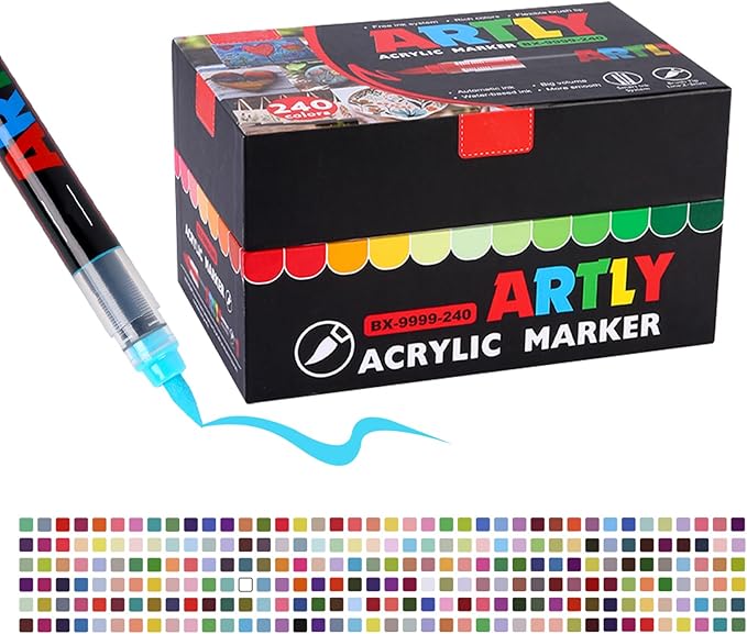 Acrylic Paint Markers, Acrylic Paint Pens, Fabric Markers - Image 3