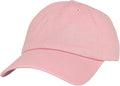 Classic Dad Hat Cotton, Low-Profile Plain Baseball Cap, Adjustable, Breathable and Packable