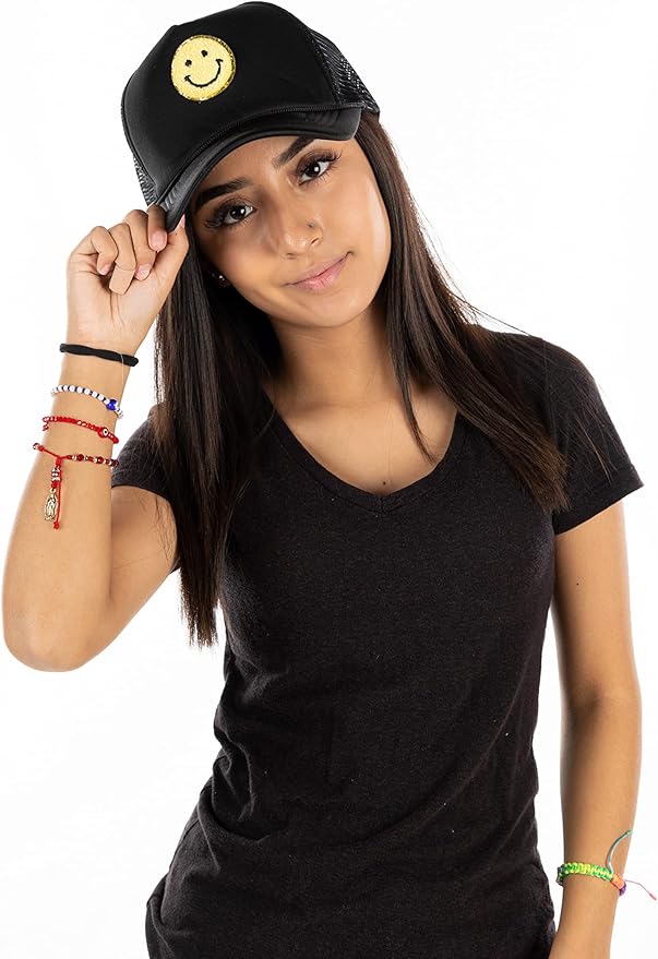 Funky Junque Premium Mesh Snapback Trucker Hat - Stylish Comfort for All - Patriotic, Humor & More