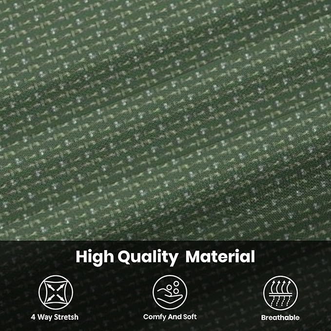 HUURAY Funny Golf Polos for Men Funny Print Short Sleeve Shirts Quick Dry Polo Shirts Hawaiian Shirt Performance Golf Outfits