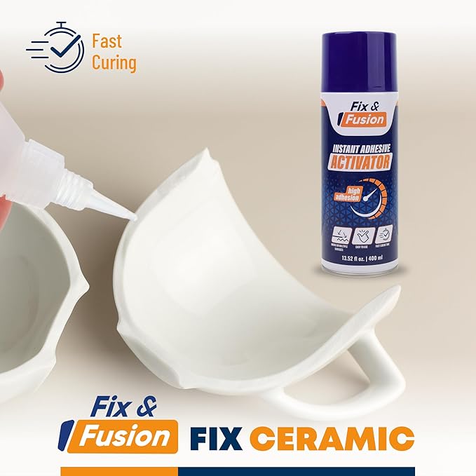 FIX & FUSION Activator Spray, Instant Cure Accelerator - Image 5