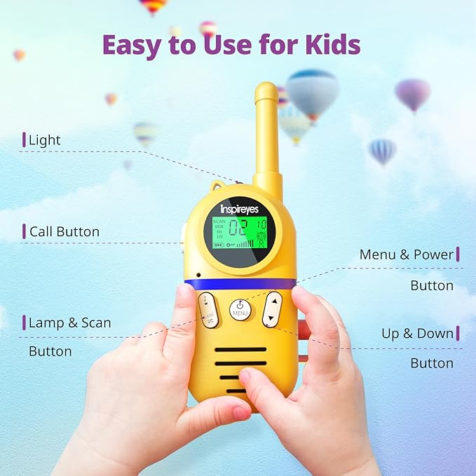 Walkie Talkies for Kids Rechargeable, Toys for Boys and Girls Ages 3-12 - Image 6