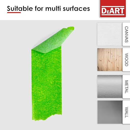 DEART 6Pcs Colored Masking Tape, Extra Long 1008 Feet or 360 Feet x 1 Inch - Image 7