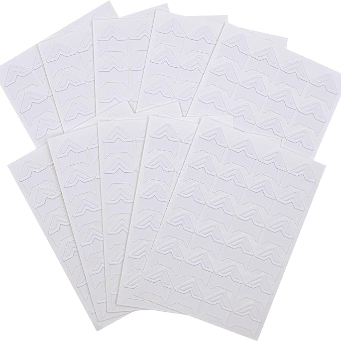 240 Pieces Photo Corners Self Adhesive Photo Corner Stickers, Picture Mounting by Unknown