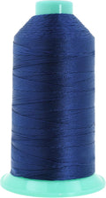 Mandala Crafts Bonded Nylon Thread Navy Blue Heavy Duty Sewing Threads by MandalaCrafts