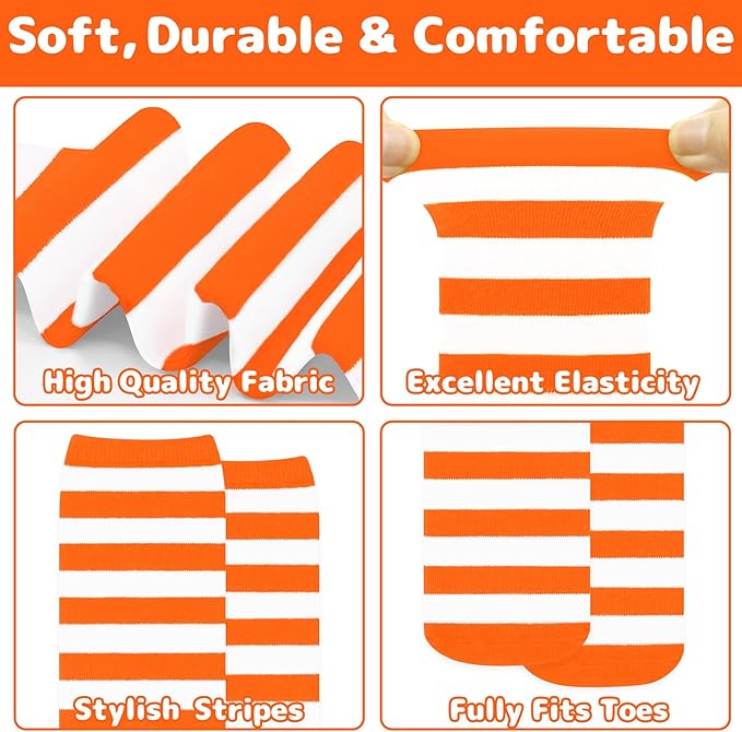 Olreco 1 Pack Toddler Kids Youth Soccer Socks Girls Boys Baseball Socks Youth Knee High Softball Football Accessories Cotton
