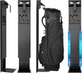 Wall Mount Golf Bag for Garage, Carbon Steel Silent Sliding Rail Golf Bag Holder Wall Mount Rack, Golf Bag Storage Organizer for Golfing Clubs, Home, Basement - 1 Piece