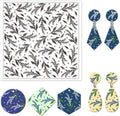 CHGCRAFT Lily of The Valley Polymer Clay Texture Sheets Flowers Silicone by chgcraft