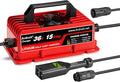 36V Lithium Battery Charger, 43.8V 15A Fast Charging for Golf Cart, IP67 Waterproof, 36 Volt 15 Amp Lithium Charger, Fully Automatic Smart Charging