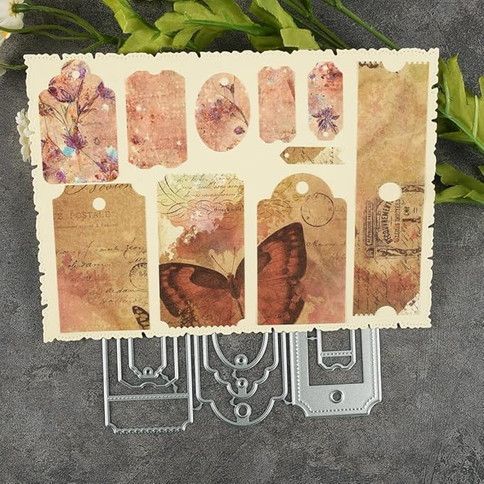 Mvchifay Cutting Dies Happy Birthday Holiday Thanks Greetings Metal Stencils - Image 5