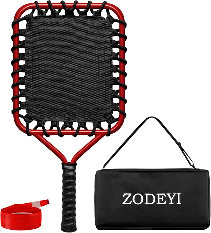 Baseball Racket for Fly Balls, Grounders, and Line Drives - Softball/Baseball Fungo Bat for Coaches and Parents to Help with Auxiliary Training - Attach a Racket Bag and Winding Tape