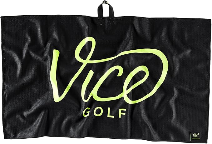 Vice Golf Shine Microfiber Golf Towel