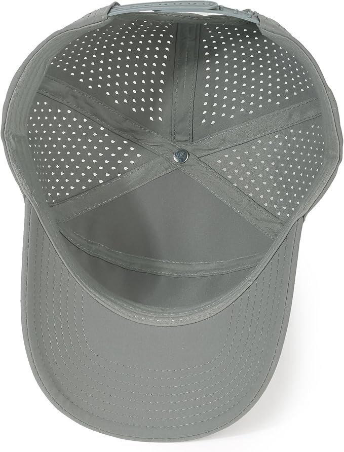 HH HOFNEN Quick Dry Baseball Cap Mesh Snapback Hat Sun and Rain Protection Structured Golf Trucker Hats for Men Women
