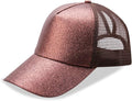 Criss Cross Hat Washed Distressed Baseball Cap Ponytail Hat High Messy Bun Ponycap for Women