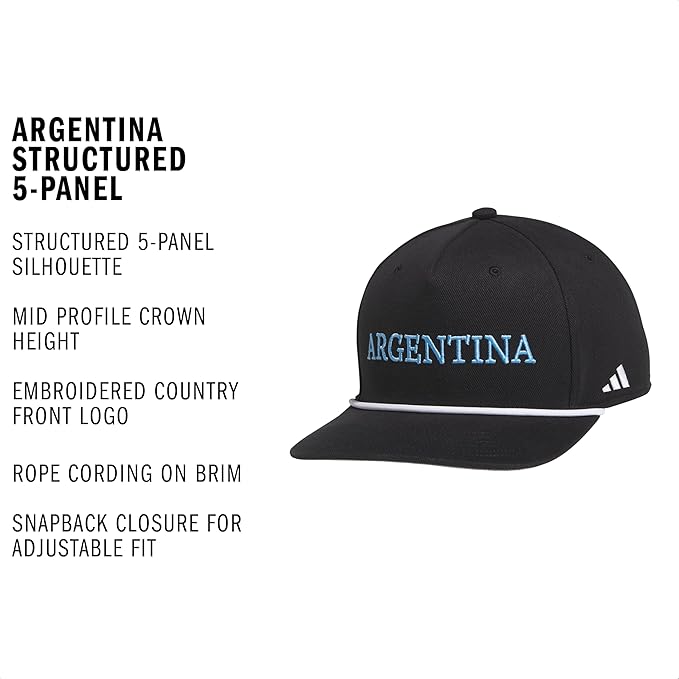 adidas Men's Midrange Hat – Athletic Snapback Cap with Logo