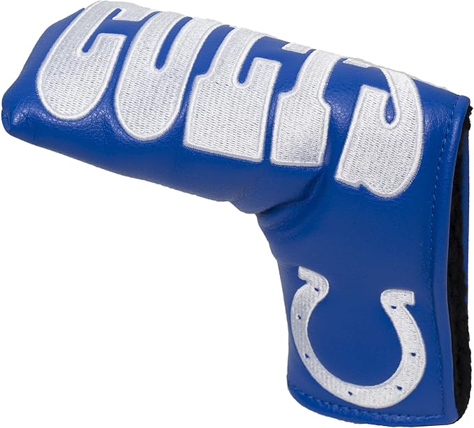 Team Golf NFL Vintage Blade Putter Cover Golf Club Vintage Blade Putter Headcover, Form Fitting Design, Fits Scotty Cameron, Taylormade, Odyssey, Titleist, Ping, Callaway
