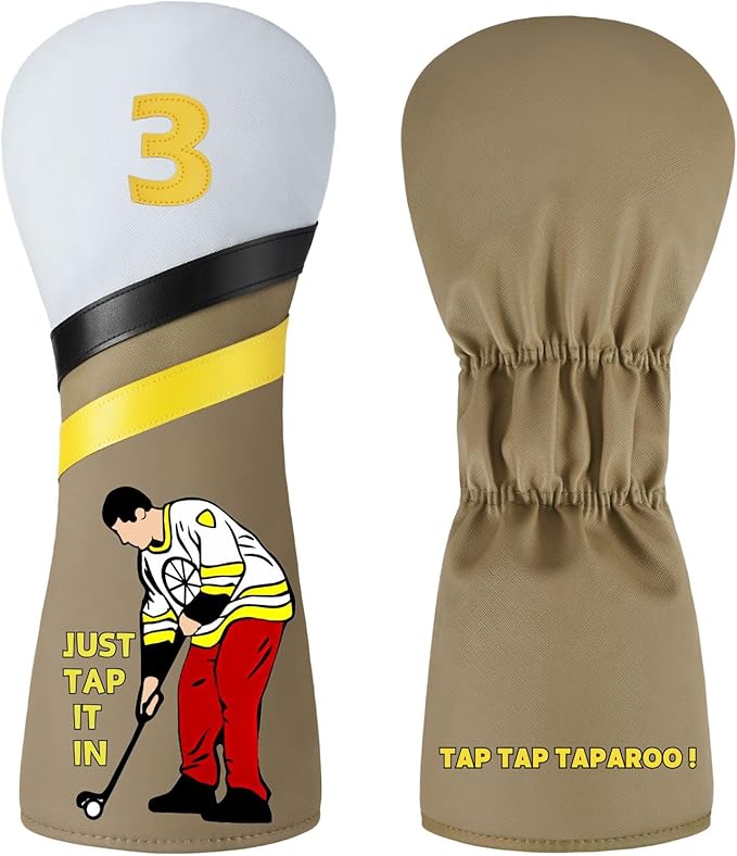 Funny Golf Putter Headcover, Perfect Golf Gift for Men and Women, Golf Accessories for Golfers