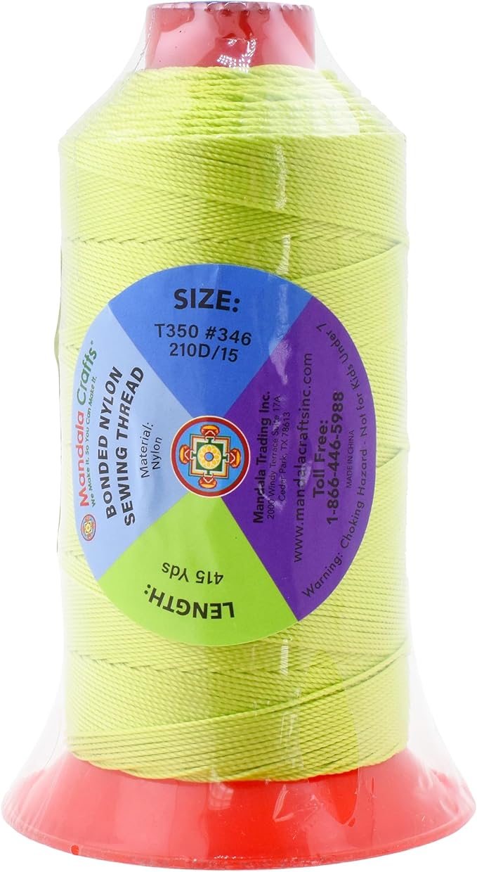 Mandala Crafts Tex 350 Bonded Nylon Thread - Image 3