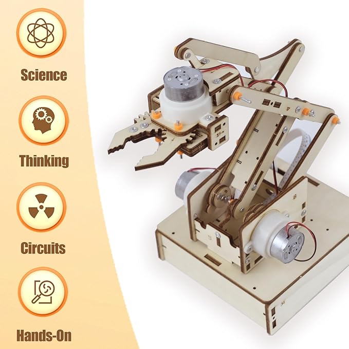 Robot Arm Kits Robotics for Kids Ages 8-12-14-16 Teens Adults STEM Toys - Image 2