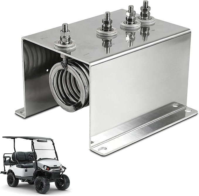 Golf Cart IPC Power Resistor Assembly - Upgrade Replacement for 28197G01,Compatible with 1986-1993 EZ-GO Marathon Golf Carts,0.3Ω Edge Resistor for Resistor Style Speed Controllers