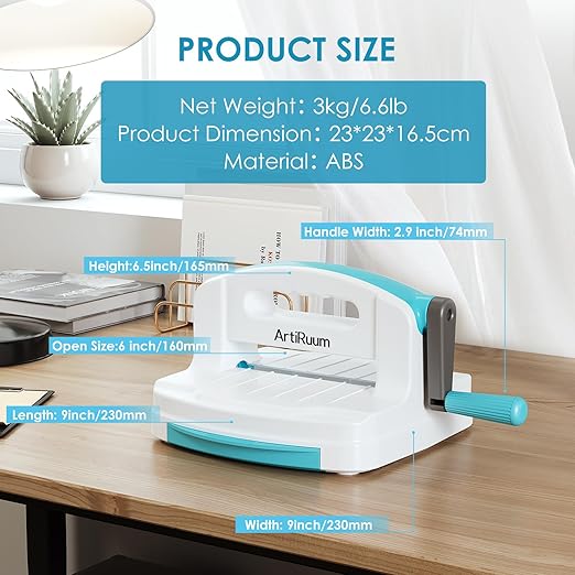 Manual Die Cutting & Embossing Machine, Portable Die Cut Machine - Image 5
