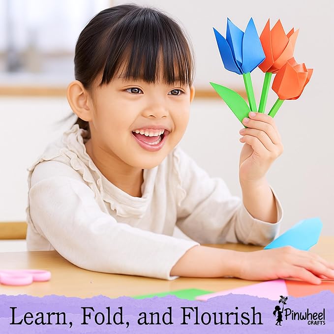 Pinwheel Crafts Origami Papers Kit - Image 5