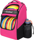Disc Golf Bag Holds 23+ Discs,Durable Disc Golf Backpack with cooler compartment,Large Capacity Frisbee Bags
