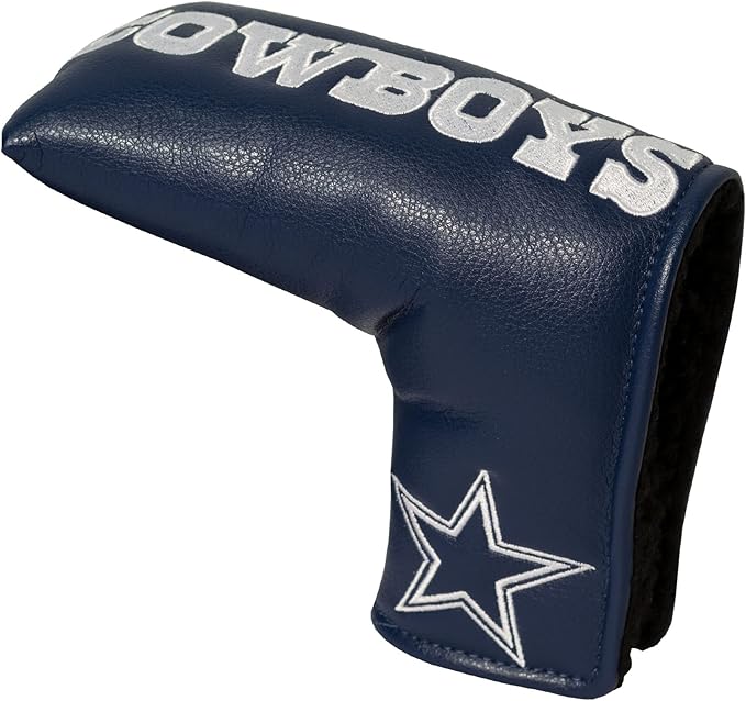 Team Golf NFL Vintage Blade Putter Cover Golf Club Vintage Blade Putter Headcover, Form Fitting Design, Fits Scotty Cameron, Taylormade, Odyssey, Titleist, Ping, Callaway