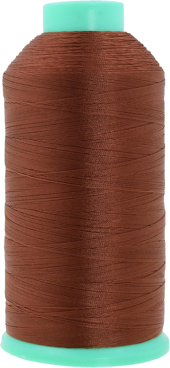 Mandala Crafts Brown Heavy Duty Nylon Thread by MandalaCrafts