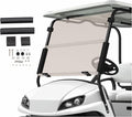 HECASA Windshield Compatible with 1994-2014 EZGO TXT & Medalist Gas or Electric Golf Cart Flip Windscreen