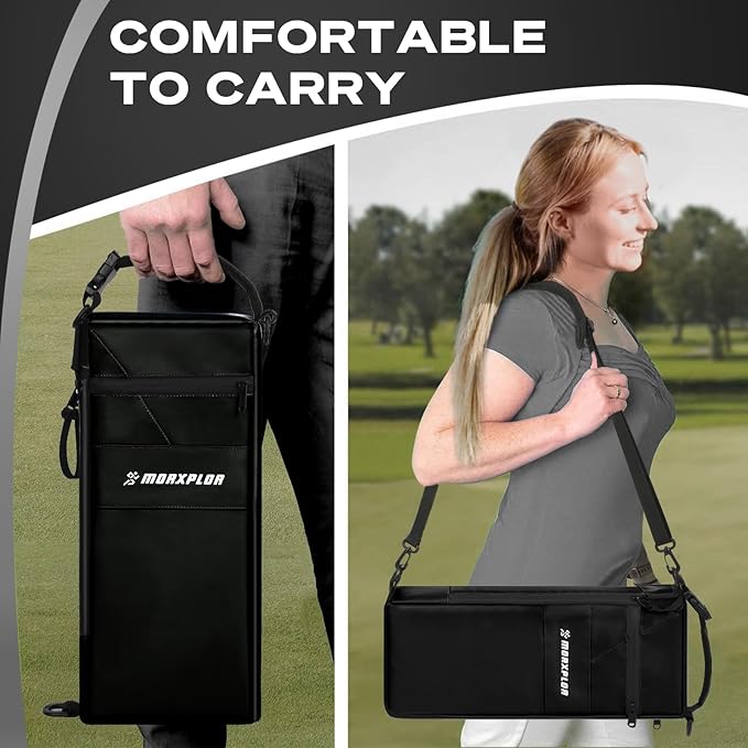 Golf Cooler Bag - 6 Can Insulated Beer Sleeve Soft Cooler,Golf Cart Accessories,Golf Club Bag Accessories
