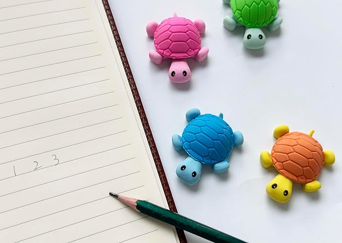 36 Pcs Pencil Eraser Set, 3D Cute Erasers - Image 6