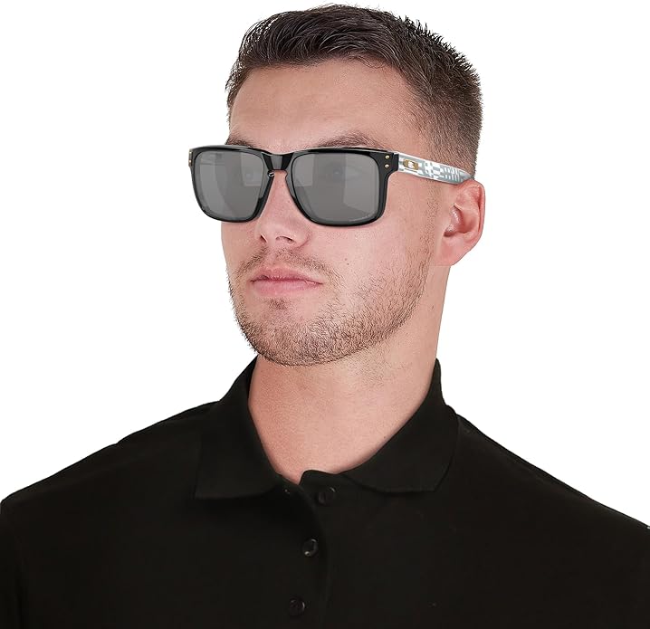 Oakley Mens OO9102 Holbrook Polarized Square Sunglasses