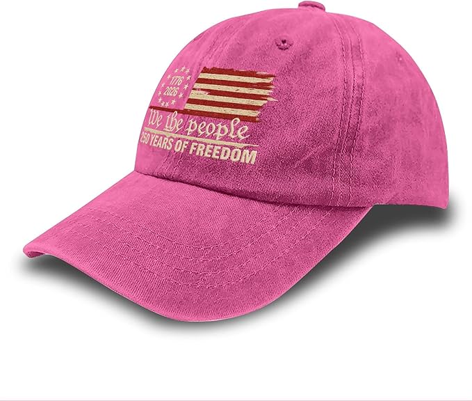 U.S. 250th Anniversary 250 Years Freedoms 1776-2026 Baseball Hats Funny