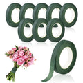 Phinus 9 Rolls Floral Tape, 1/2 Inch x 30 Yard Flower Tape, Bouquet Stem by Phinus