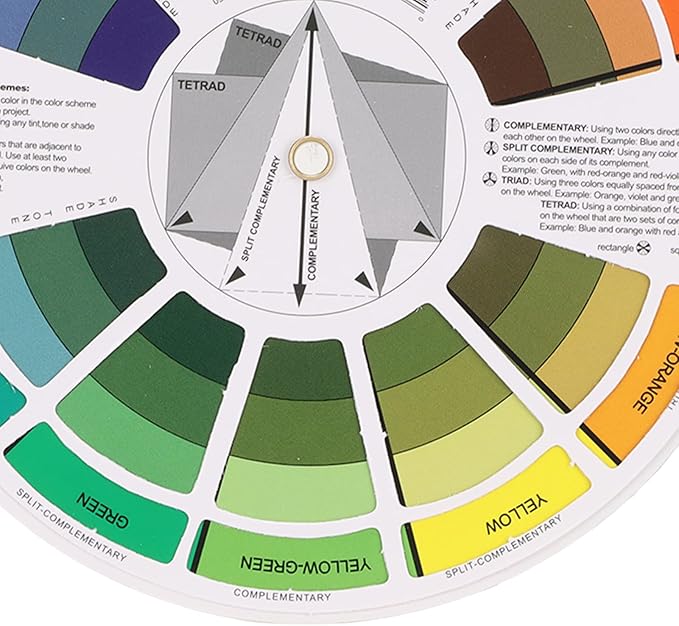 Pocket Color Wheel Chart, Double Sided Color Wheels - Image 7