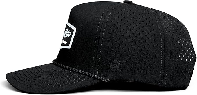 BRIMZ Outdoor Performance Hat - Water & Sweat Resistant Hats - Breathable & Moisture-Wicking Snapback
