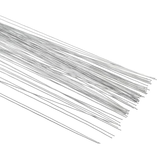 PATIKIL 24 Gauge 16" Floral Stem Wire - Image 4