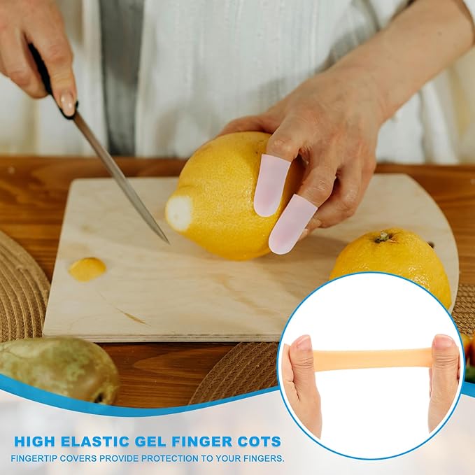PATIKIL Gel Finger Cots 2"x0.67" - Image 4