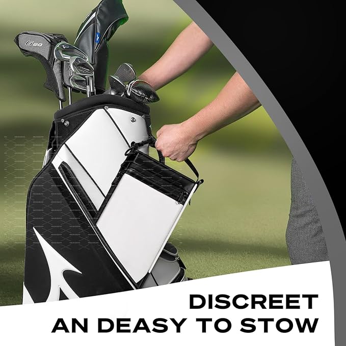 Golf Cooler Bag - 6 Can Insulated Beer Sleeve Soft Cooler,Golf Cart Accessories,Golf Club Bag Accessories