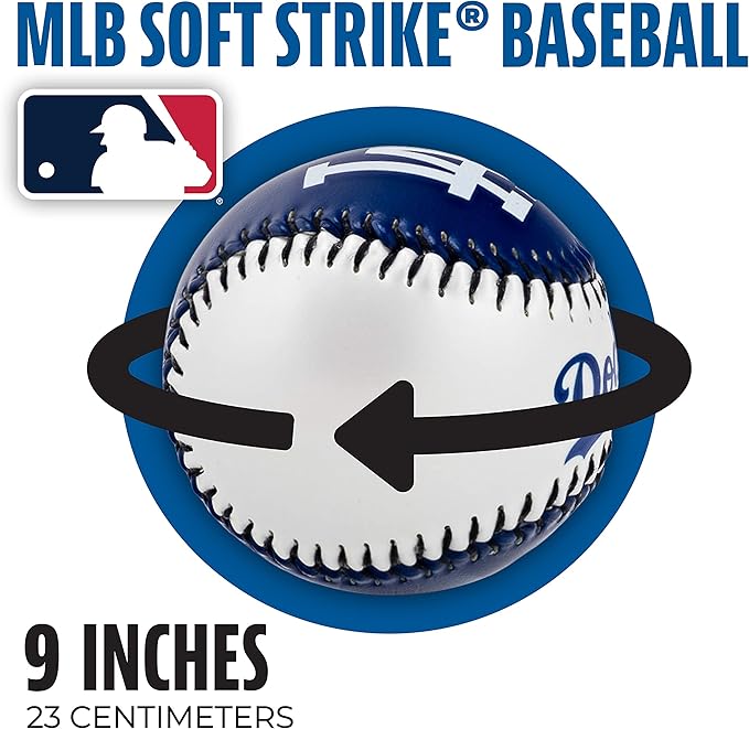 Franklin Sports MLB Team Soft Baseballs - Team Logo - Fan Shop Toy Baseball for Kids - Decoration for Desks and Office
