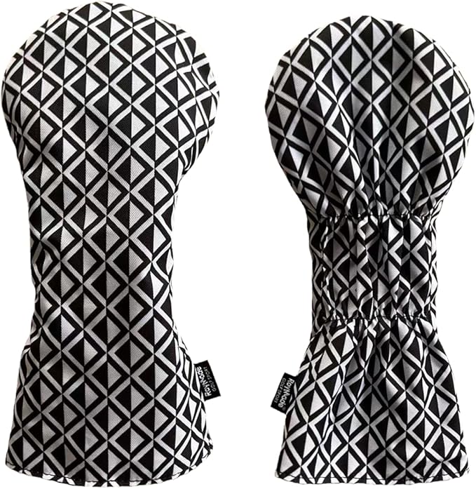 ROYMADE Golf Club Head Covers, 4-Piece Set,Waterproof Headcovers for Driver, Fairway Wood and Hybrid, with Interchangeable No. Tags 2/3/4/5/6/7/X Golf Accessories for Men Women