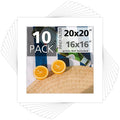 Mat Board Center, 20x20 for 16x16 White Photo Picture Mats by MatBoardCenter