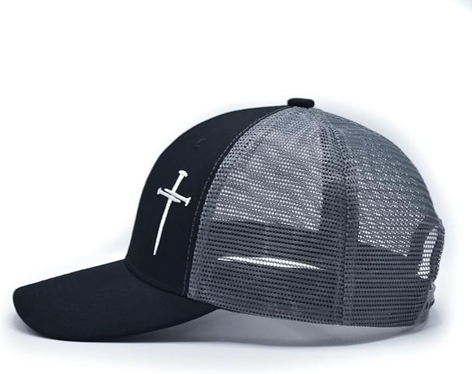 Christian Hats for Men Women Religious Cross Baseball Cap Jesus Adjustable Hat Pastor Gift for Men
