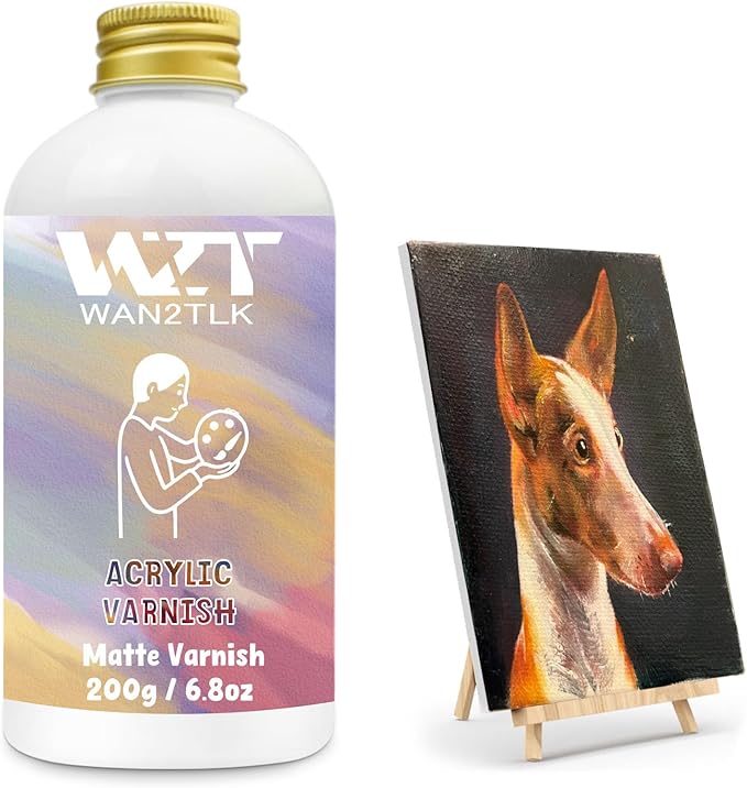 Acrylic Varnish, Professional Matte Varnish by WAN2TLK