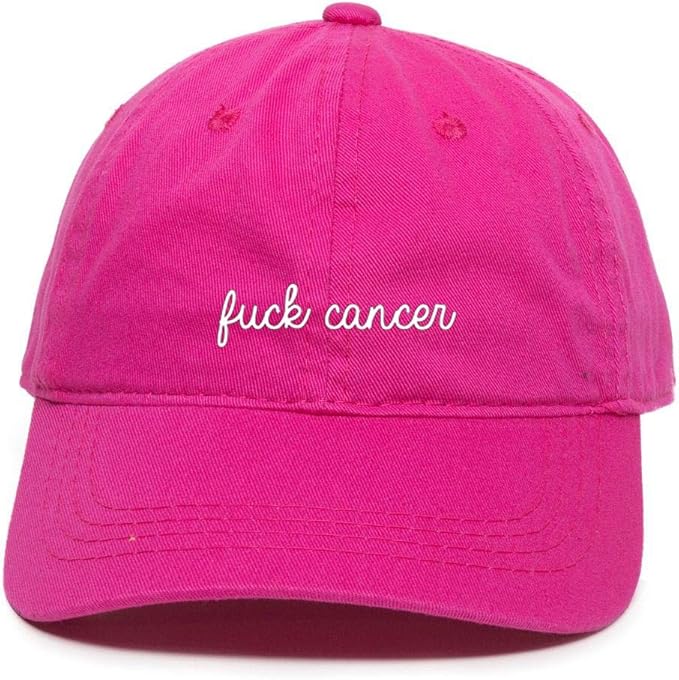 DSGN By DNA Fuck Trump Embroidered Baseball Cap Cotton Adjustable Dad Hat