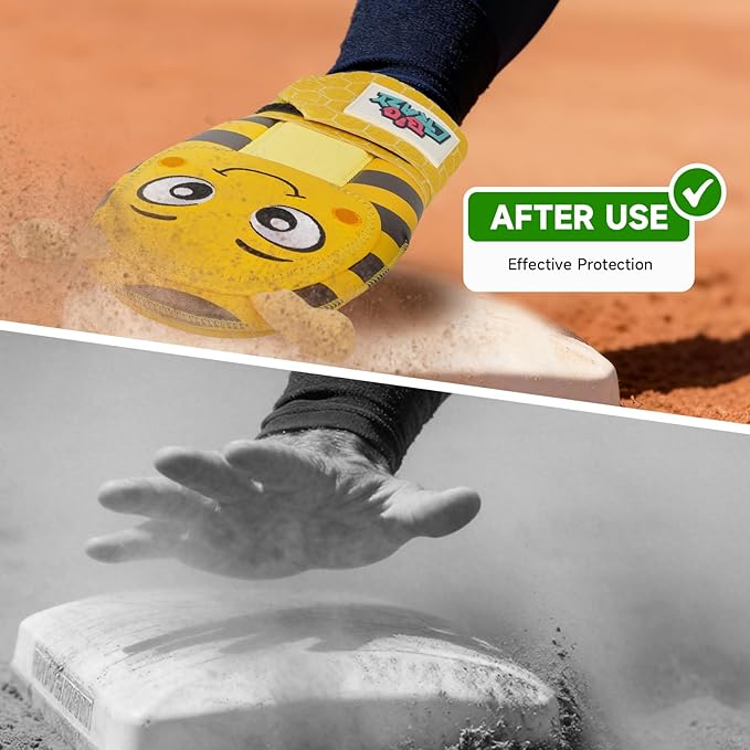Big Crazy Sliding Mitt for Youth & Adult, Baseball Softball Sliding Mitt, Baseball Accessories and Protective Gear Flexible, Durable, Ambidextrous