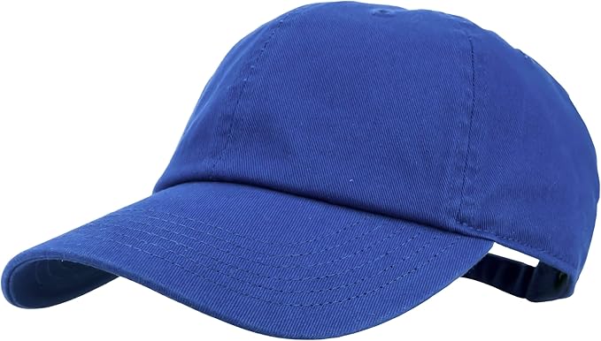 Gelante Baseball Cap Dad Hat 100% Cotton Polo Style Plain Blank Adjustable Size.
