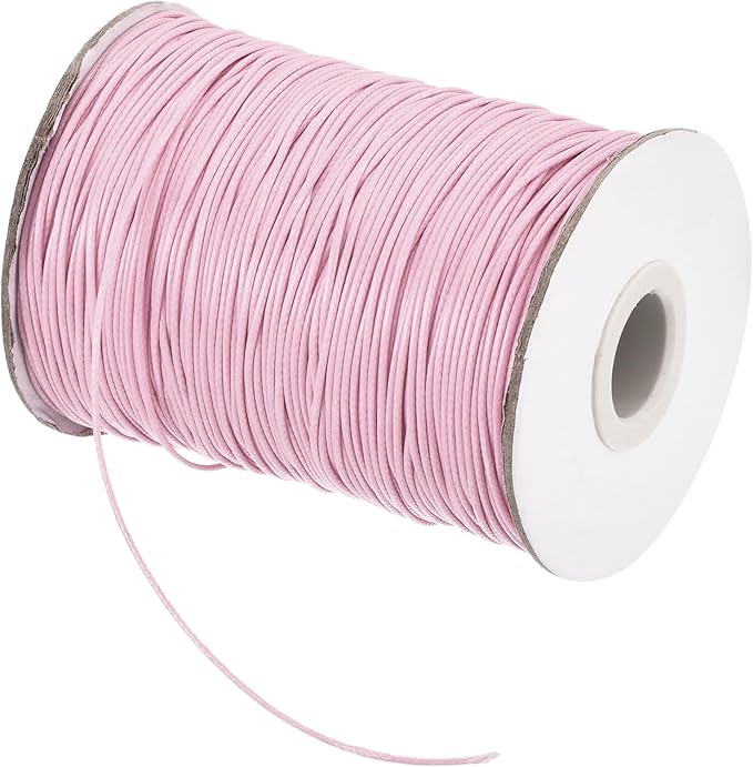 MECCANIXITY Waxed Cord 0.8mm Waxed Polyester Cord 175 Yard Wax String by MECCANIXITY