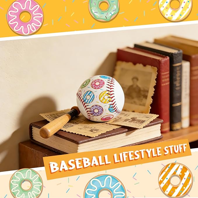 Baseballs PVC 9in Practice Baseball for Training Hitting Lifestyle Decor Ideal Personalized Inspired Gifts for Players Coaches Moms